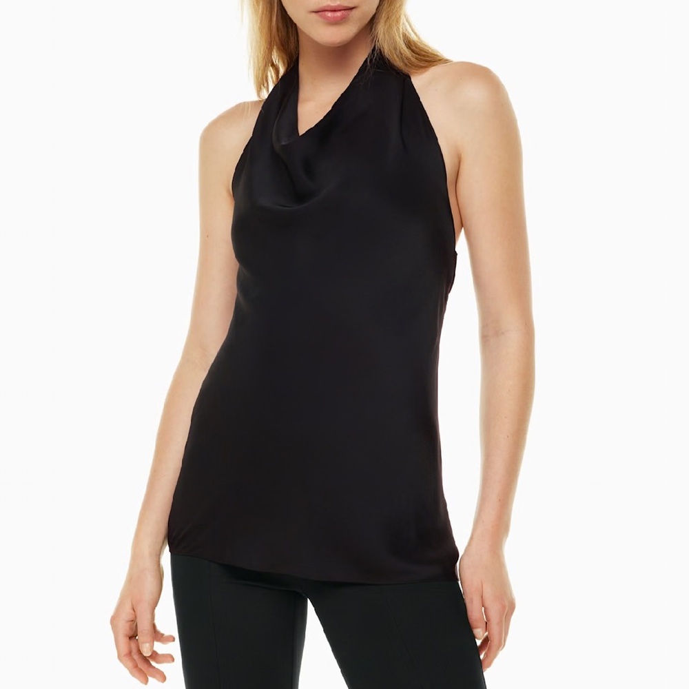 Babaton Black Halter Top